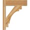 Ekena Millwork Merced Block Rough Sawn Outlooker, Western Red Cedar, 6"W x 18"D x 22"H OUT06X18X22MRC05RWR - alternate 2